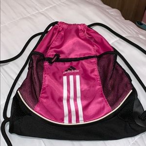 Adidas drawstring bag